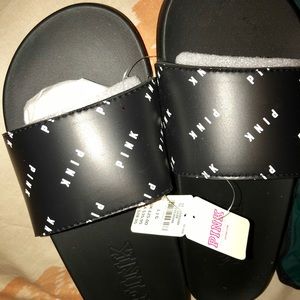 Pink Slides & Matching Panties